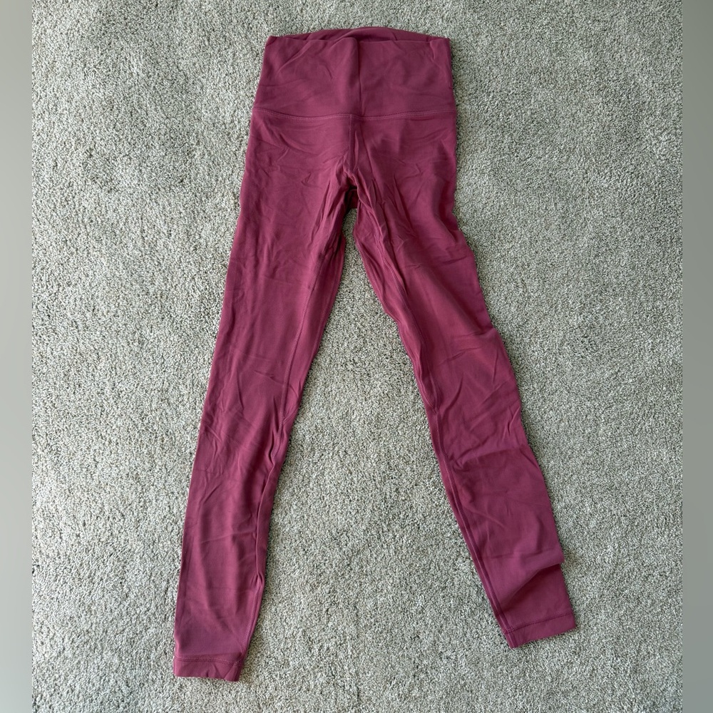 Lululemon Align full length pink